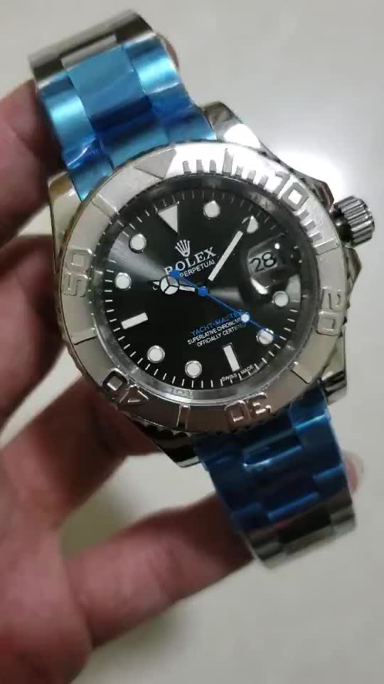 Replica Rolex Yacht-Master Black | RLX 60 - View 4
