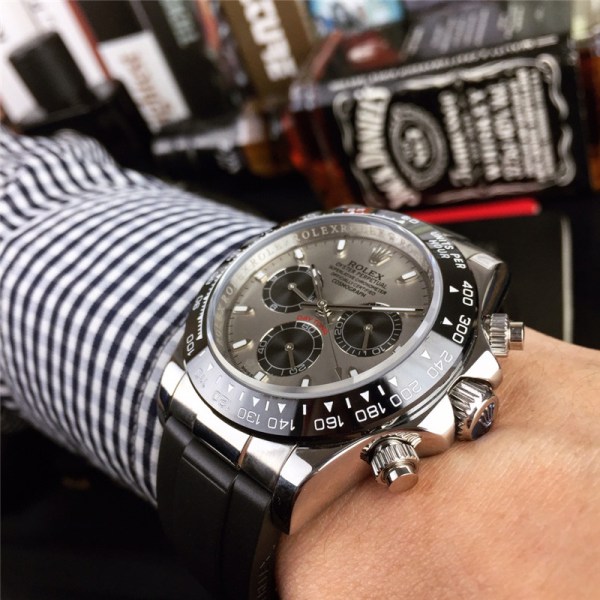 Replica Rolex Daytona Silver | RLX 23 - View 6