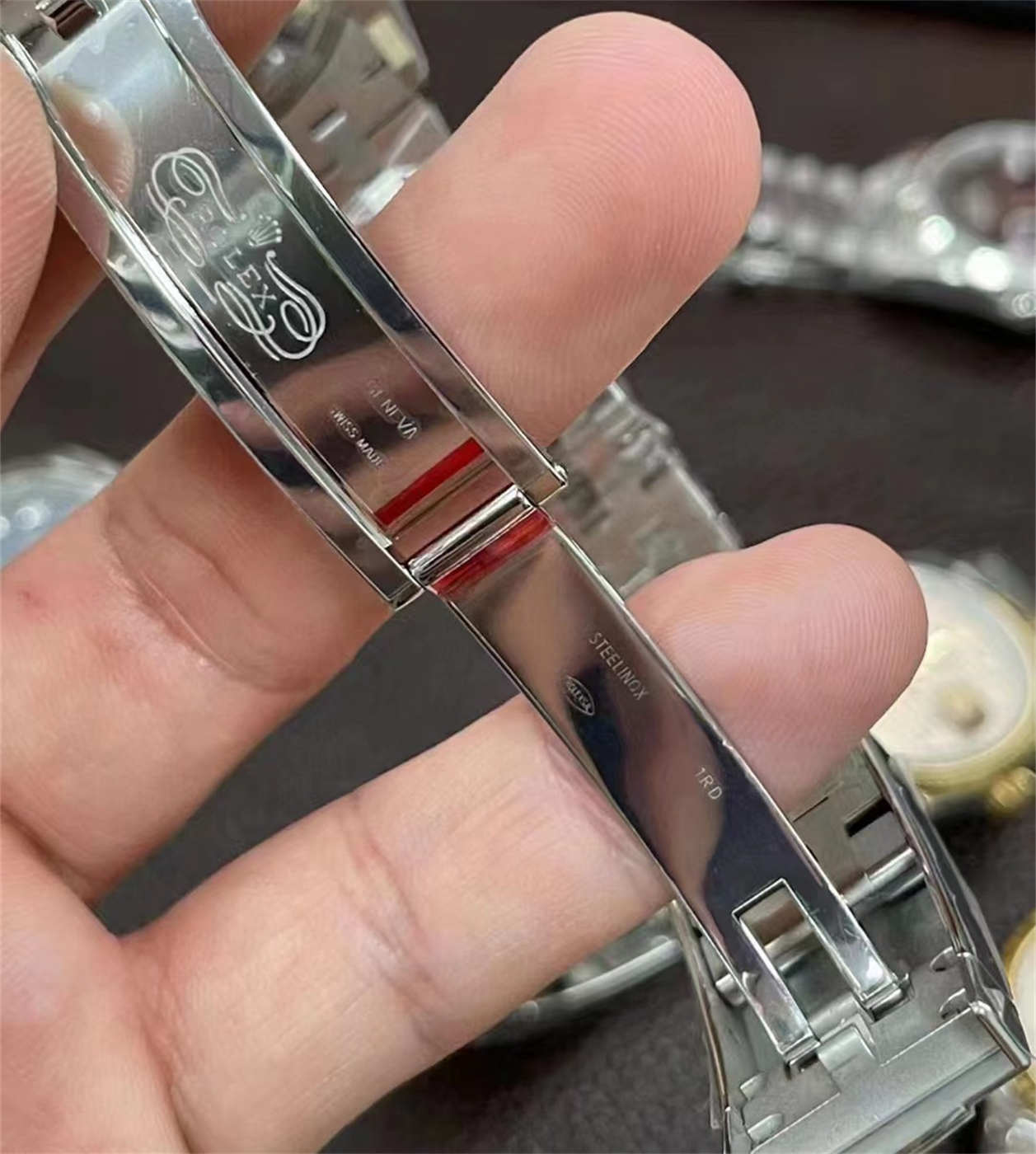 Rolex Datejust 36 Palm Dial Diamond Replica – VS Factory M126234-0055 with Dandong 3235 Movement - clean factory product image 5