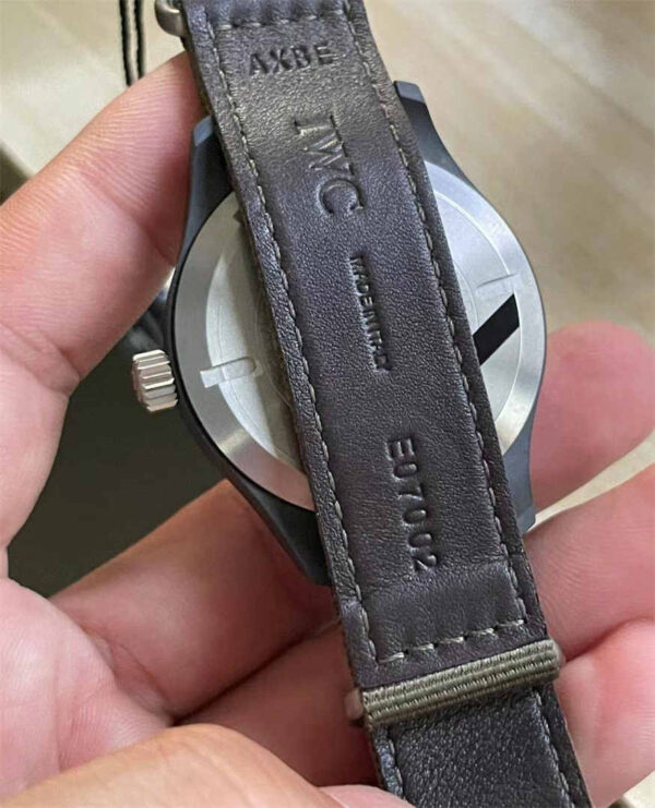 V7 Factory IWC IW324712 Replica – Ceramic Pilot Mark XVIII SFTI-Style 41 mm Auto Watch - clean factory product image 16