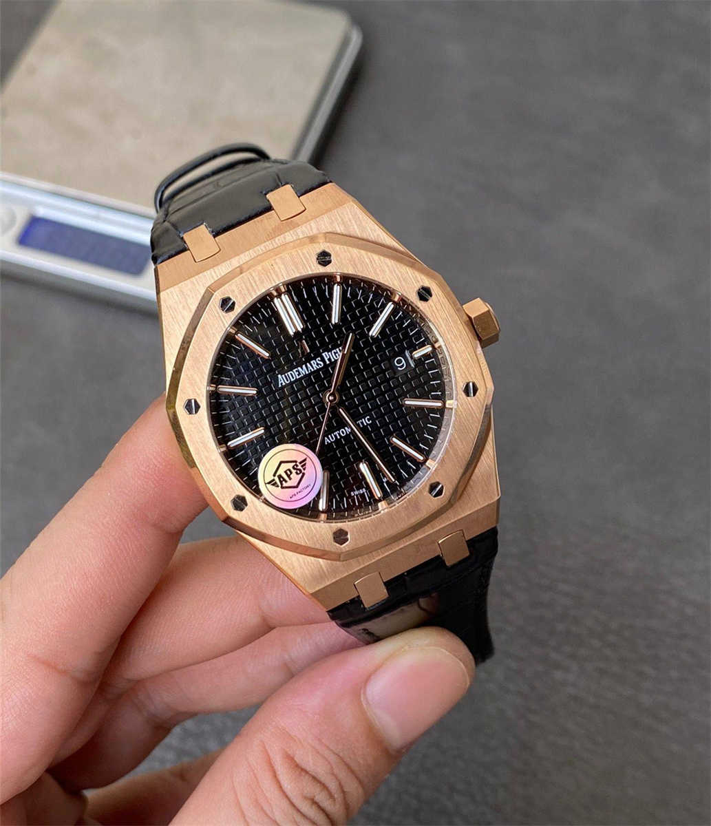 APS Factory Audemars Piguet 15400 Replica – Royal Oak 41mm Rose Gold 15400OR.OO.D002CR.01 - clean factory product image 4