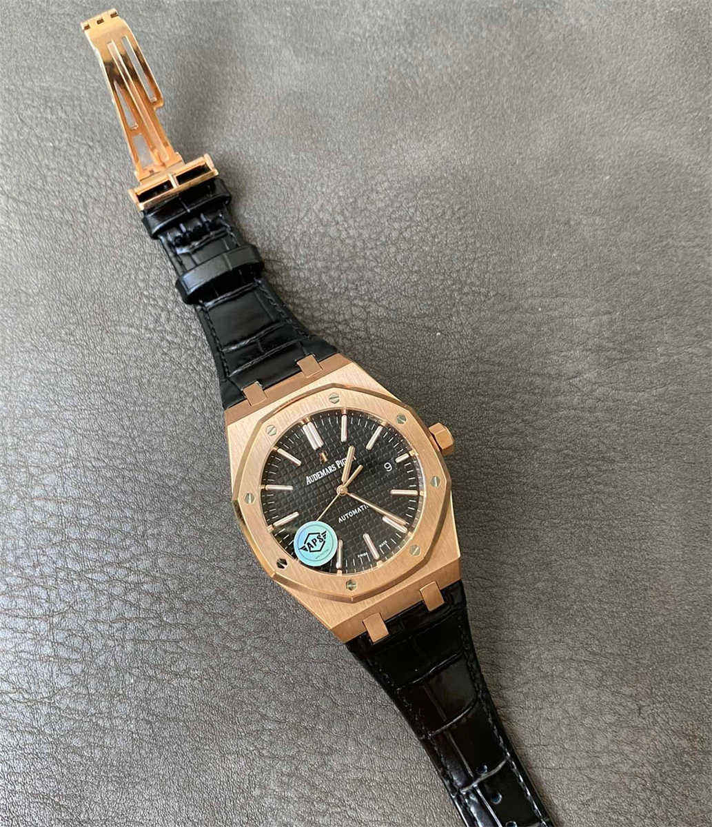 APS Factory Audemars Piguet 15400 Replica – Royal Oak 41mm Rose Gold 15400OR.OO.D002CR.01 - clean factory product image 3
