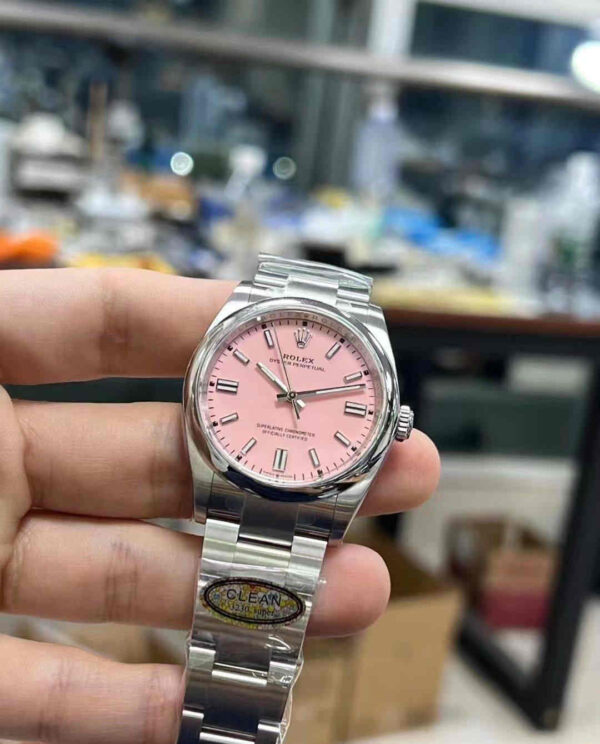 Clean Factory 126000 Pink Dial – 36mm OP Replica - clean factory product image 16