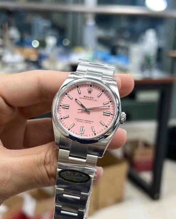 Clean Factory 126000 Pink Dial – 36mm OP Replica - clean factory product image 14