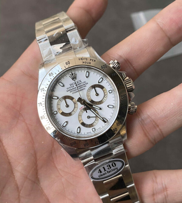 Clean Factory 116520 White Dial – 40mm Daytona Replica - clean factory product image 14