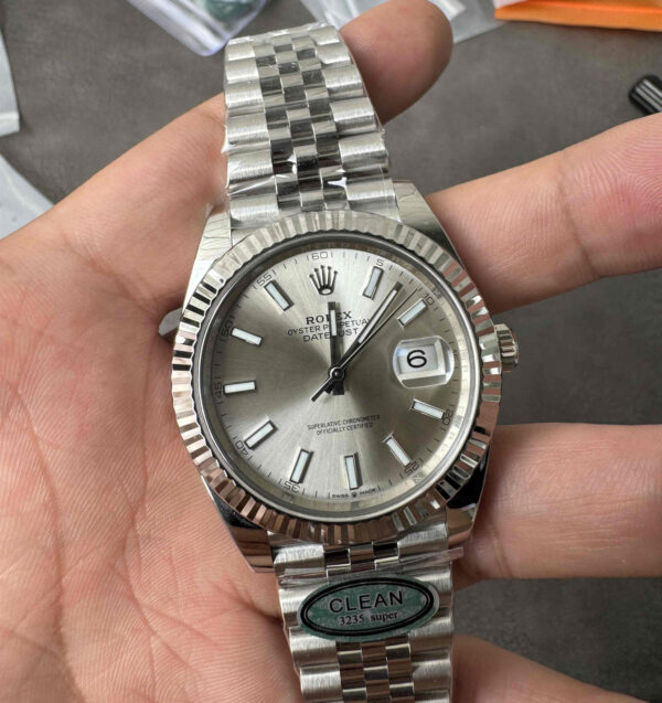 Clean Factory Datejust 126334 Silver Dial – 41mm, 3235 Movement, 904L Steel - clean factory product image 15