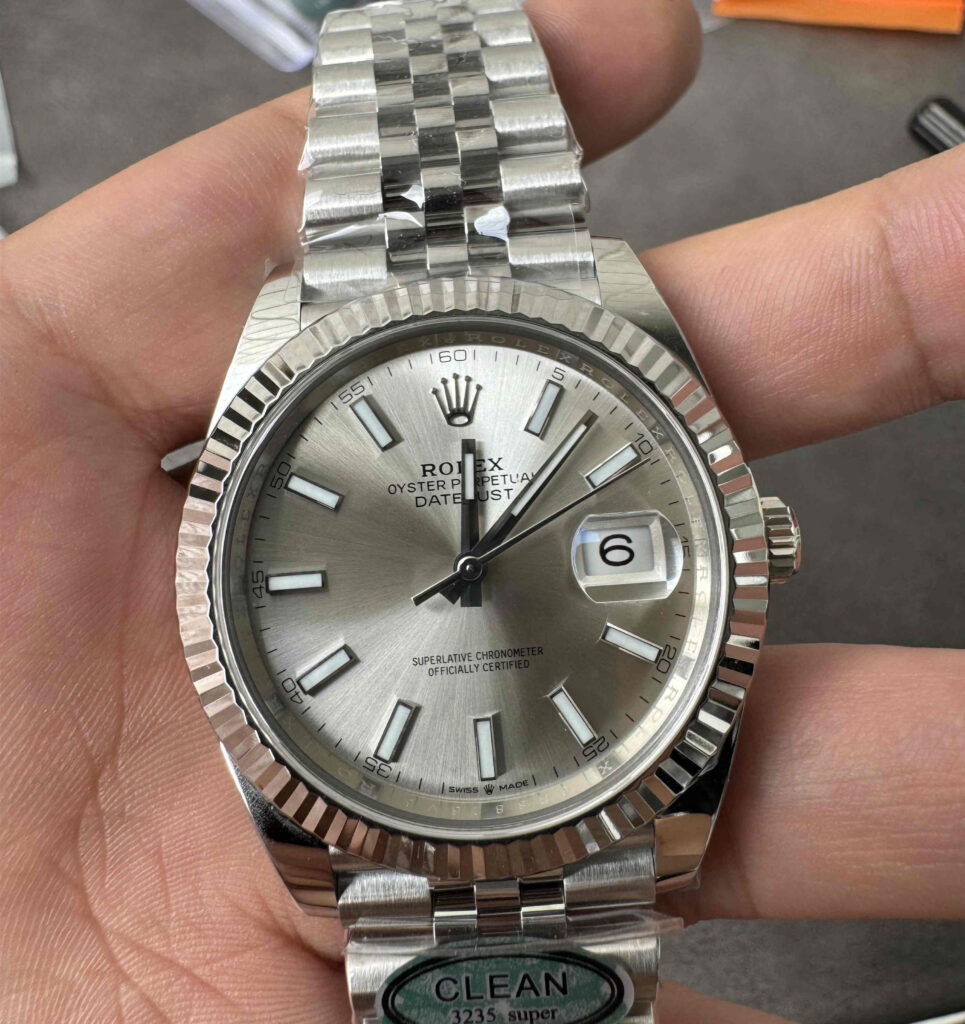 Clean Factory Datejust 126334 Silver Dial – 41mm, 3235 Movement, 904L Steel - clean factory product image 10