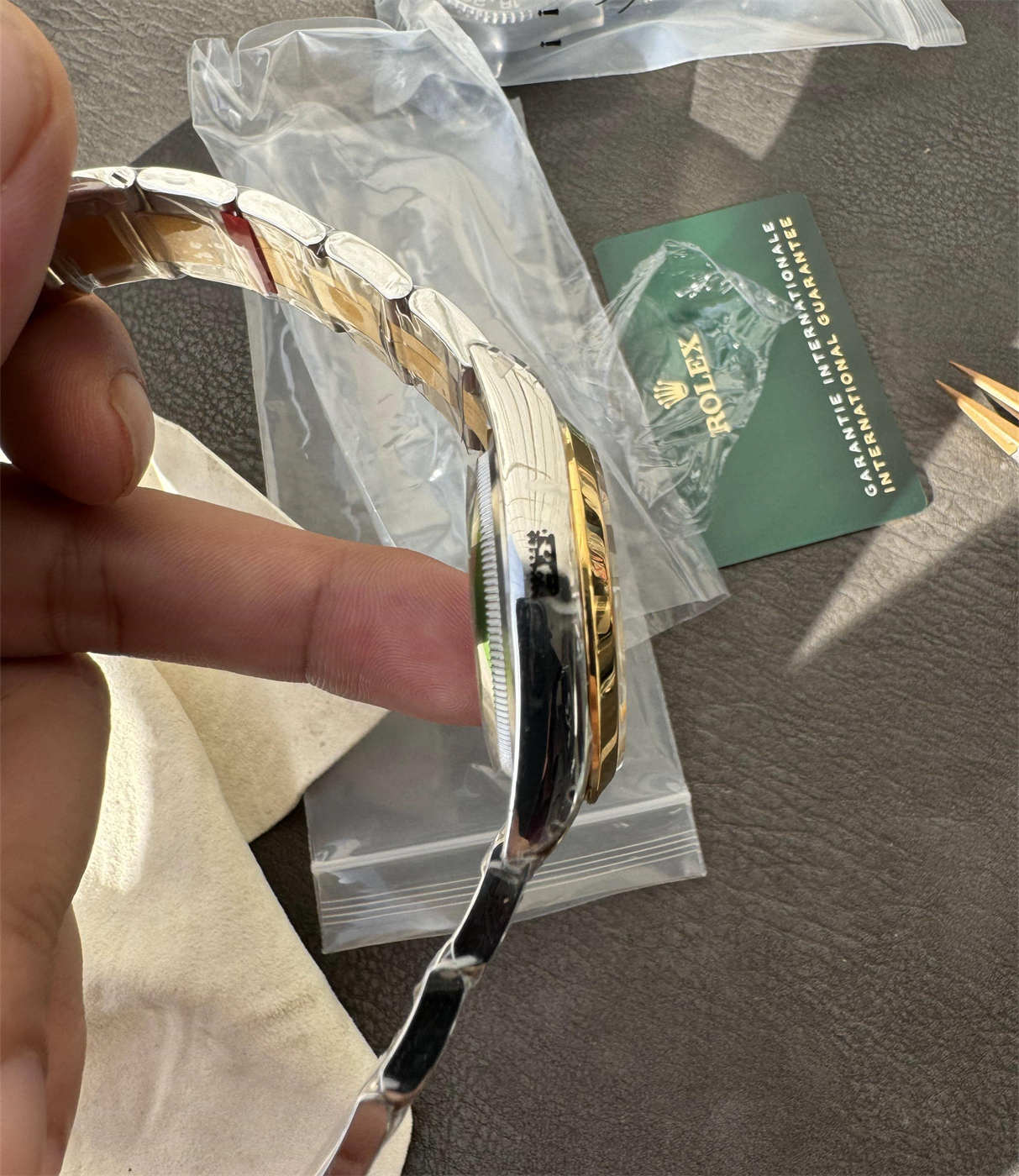Rolex Explorer 36mm Two Tone Replica – VS Factory M124273-0001 with Dandong 3230 Movement - clean factory product image 4