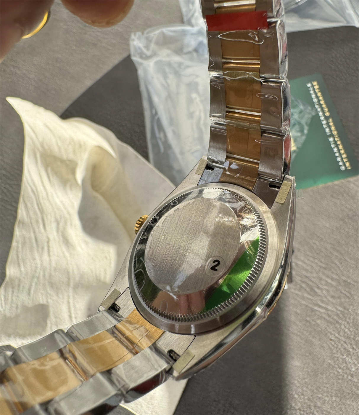 Rolex Explorer 36mm Two Tone Replica – VS Factory M124273-0001 with Dandong 3230 Movement - clean factory product image 7