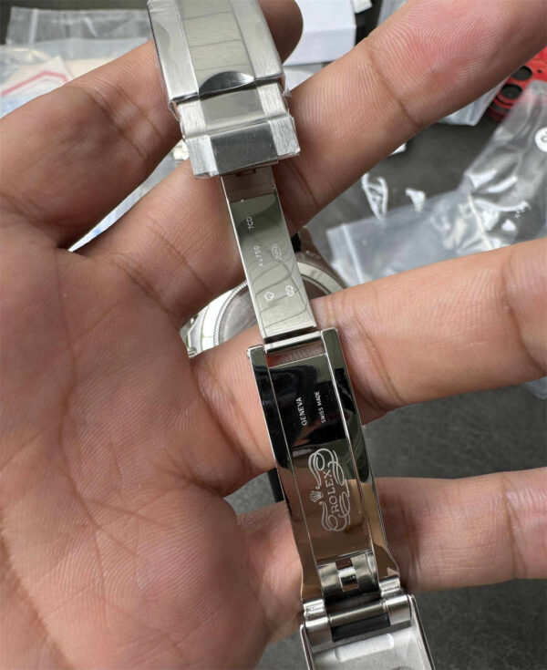 Clean Factory Daytona 4130 Meteorite Dial Replica (Grey Oysterflex RB Style) - clean factory product image 17