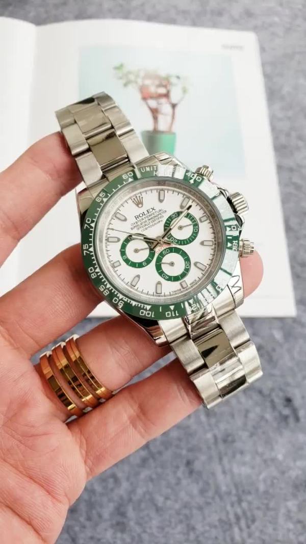 Replica Rolex Daytona Green | RLX 224 - View 4