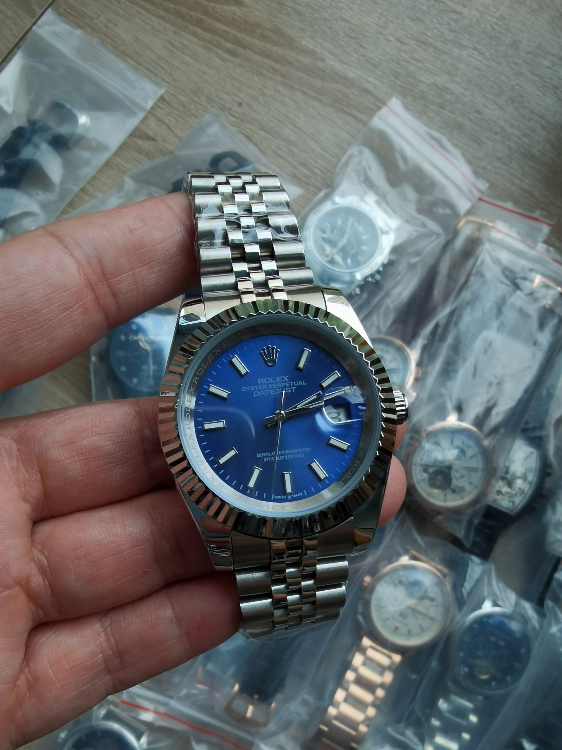 Replica Rolex Mid-Size Datejust 6827-30 MM - View 2