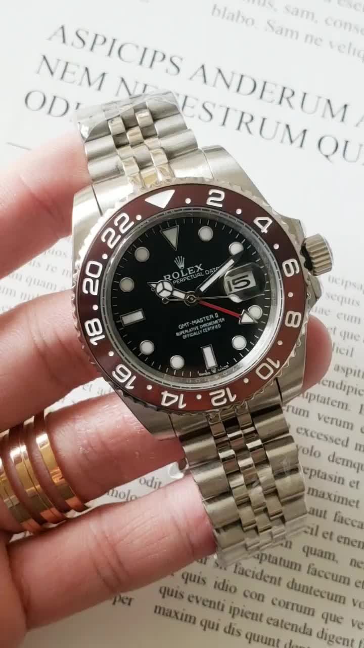 Replica Rolex GMT-Master II Brown | RLX 190 - View 4