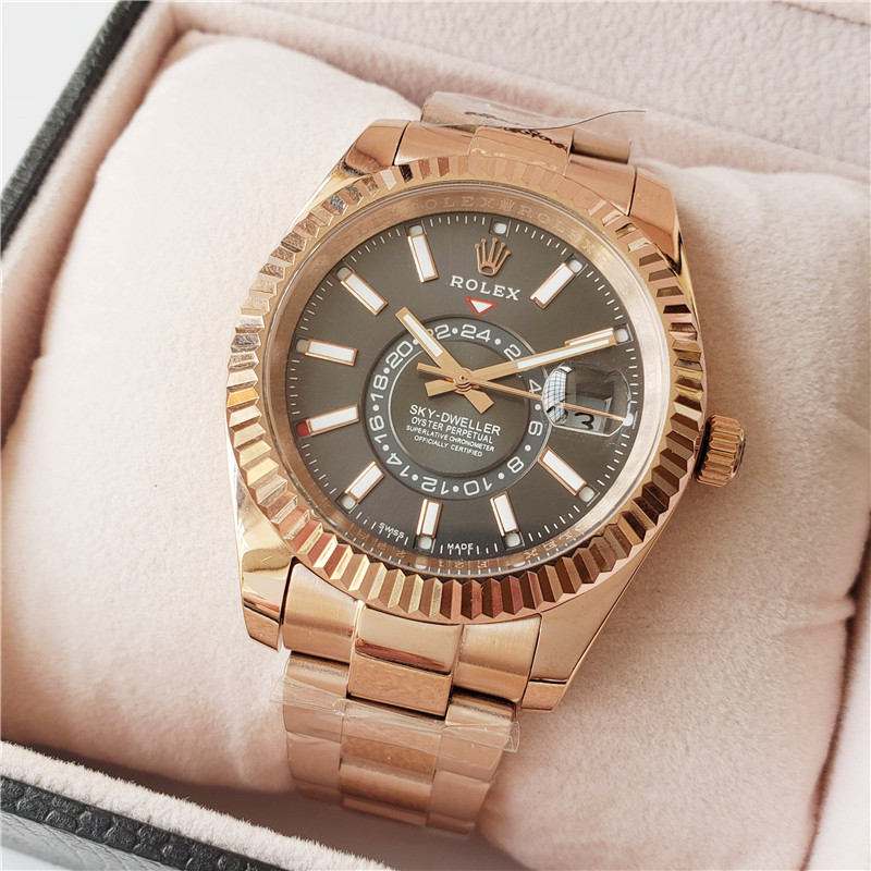 Replica Rolex Sky-Dweller Gold | RLX 180 - View 1