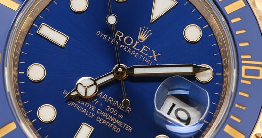 Replica Rolex Submariner Date 126618LB Blue - View 4