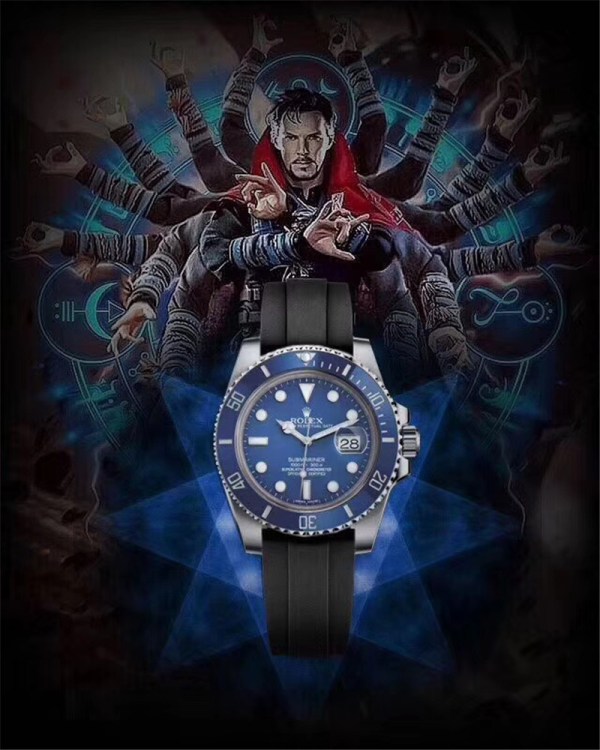 Replica Rolex Submariner Blue | RLX 150 - View 4