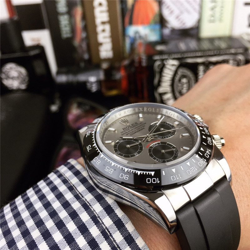 Replica Rolex Daytona Silver | RLX 23 - View 7
