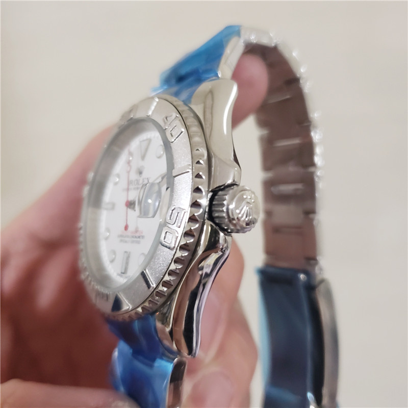 Replica Rolex Yacht-Master White | RLX 60 - View 4