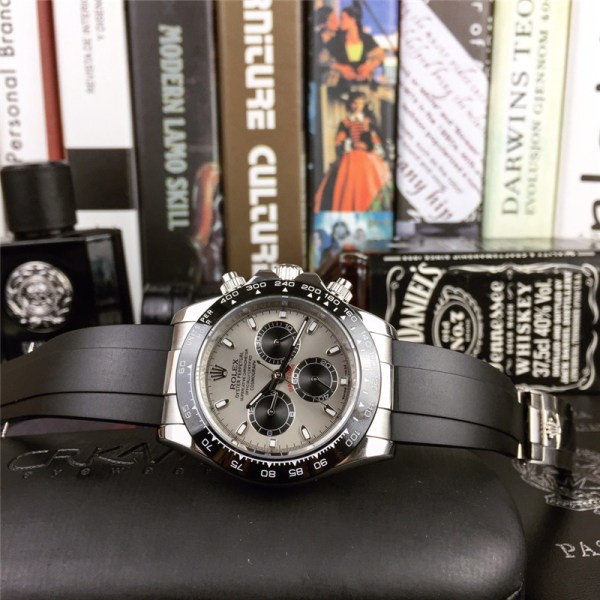 Replica Rolex Daytona Silver | RLX 23 - View 3