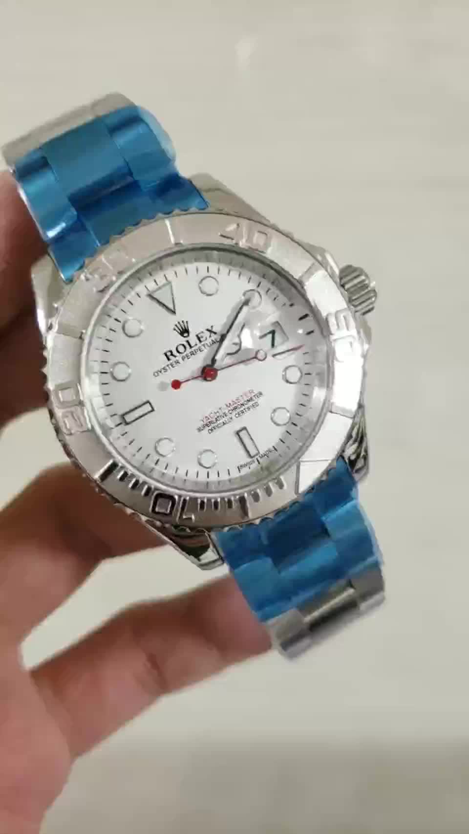 Replica Rolex Yacht-Master White | RLX 60 - View 1