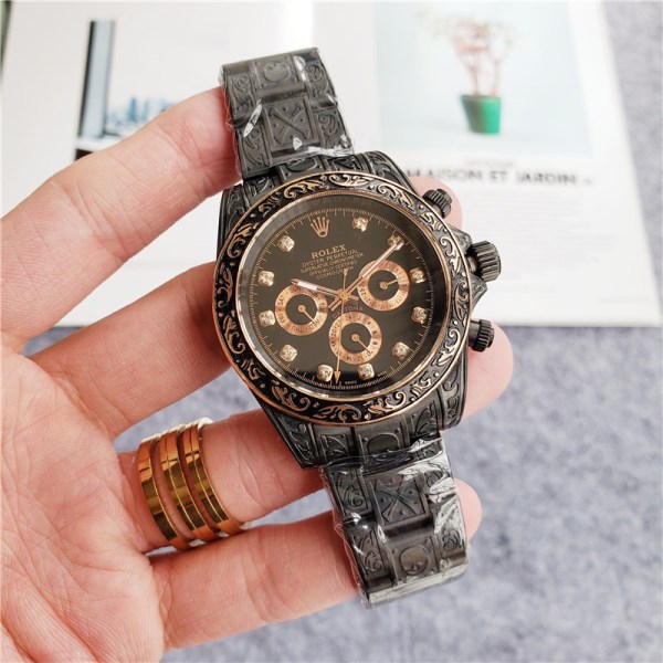 Replica Rolex Daytona Black | RLX 206 - View 4