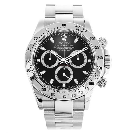 Replica Rolex Daytona Black 116520 - View 1