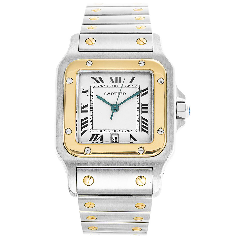 Replica Montre Cartier Santos Bicolore W20011C4 - View 1