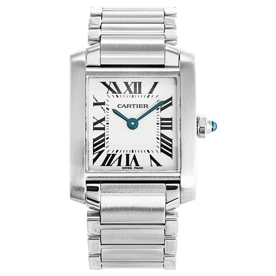 Replica Montre Tank Francaise de Cartier pour femme W51011Q3 - View 1