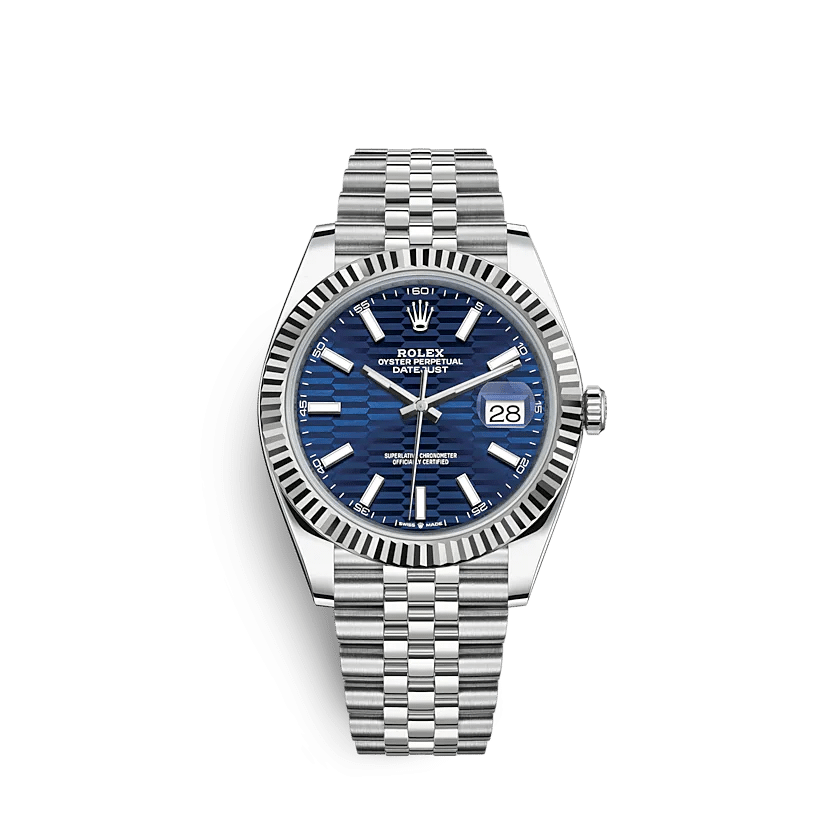 Replica Rolex (unchanged) Datejust 126334 41mm Blue vif - View 1