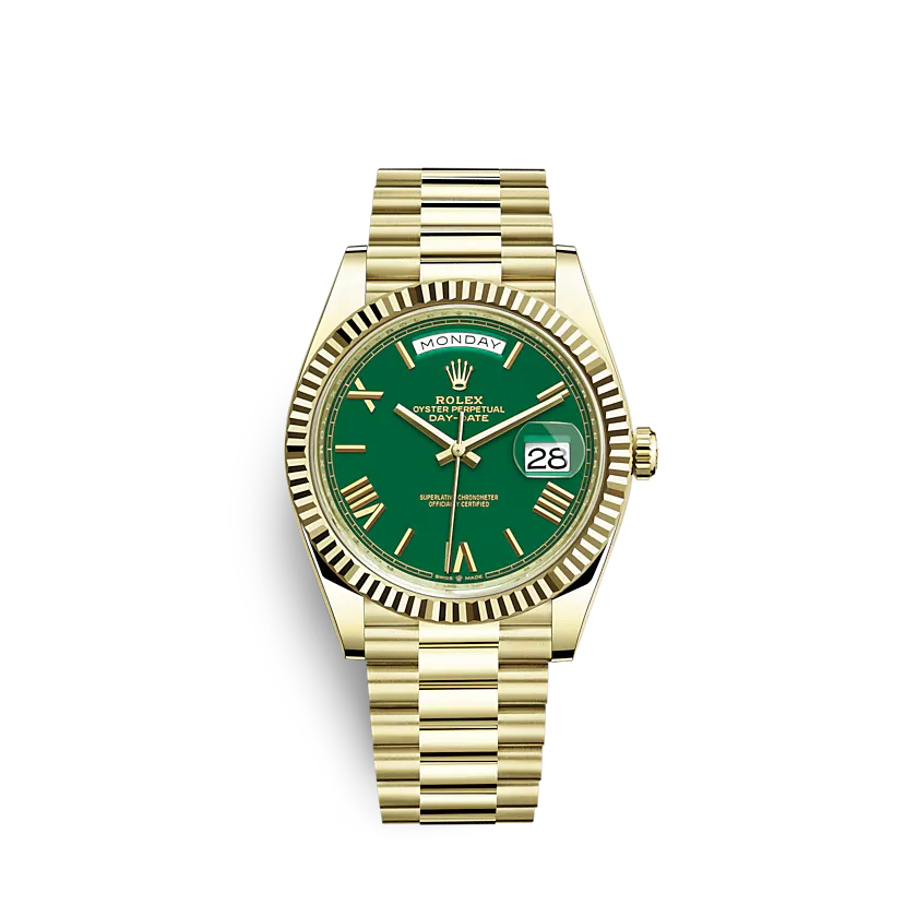 Replica Rolex (unchanged) Day-Date 228238 40 mm Green - View 1