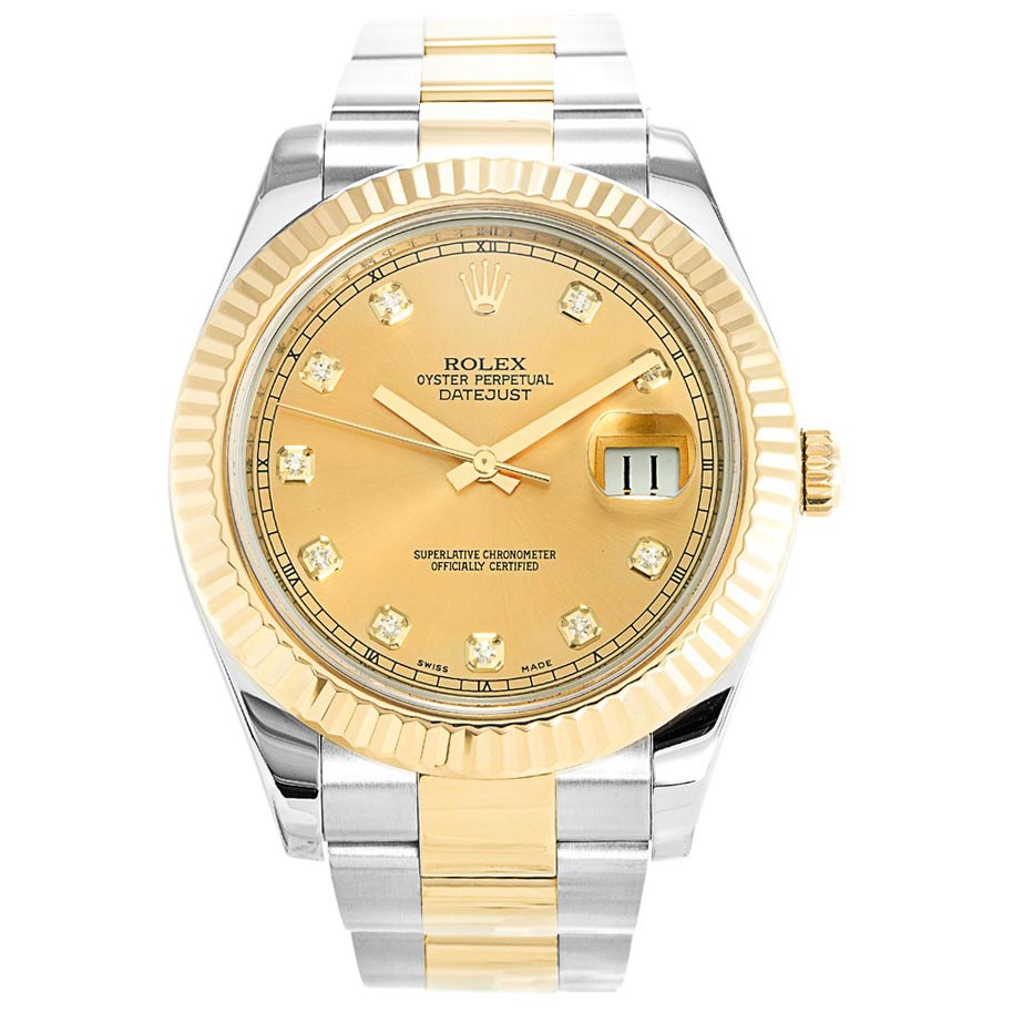Replica Rolex (unchanged) Datejust II Diamant 116333 - View 1