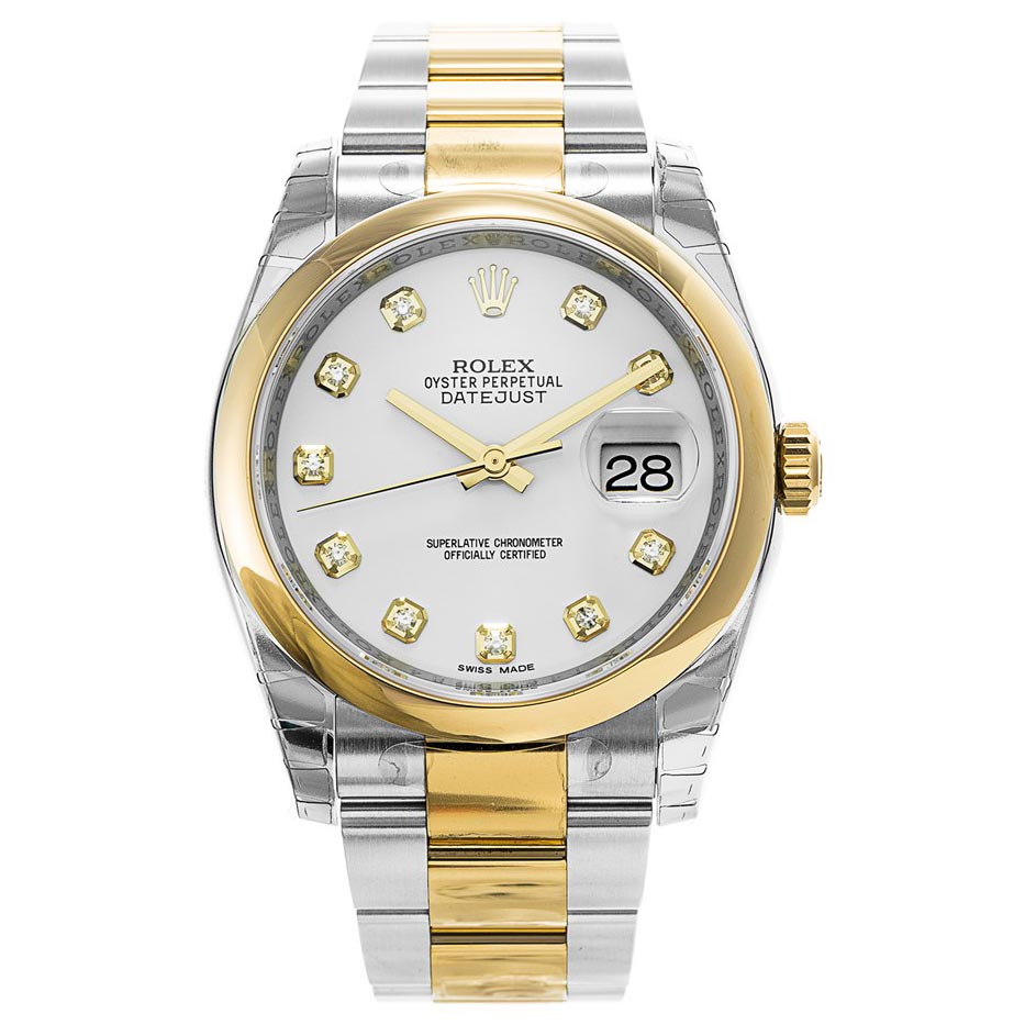 Replica Rolex (unchanged) Datejust Bezel bombée 116203 - View 1