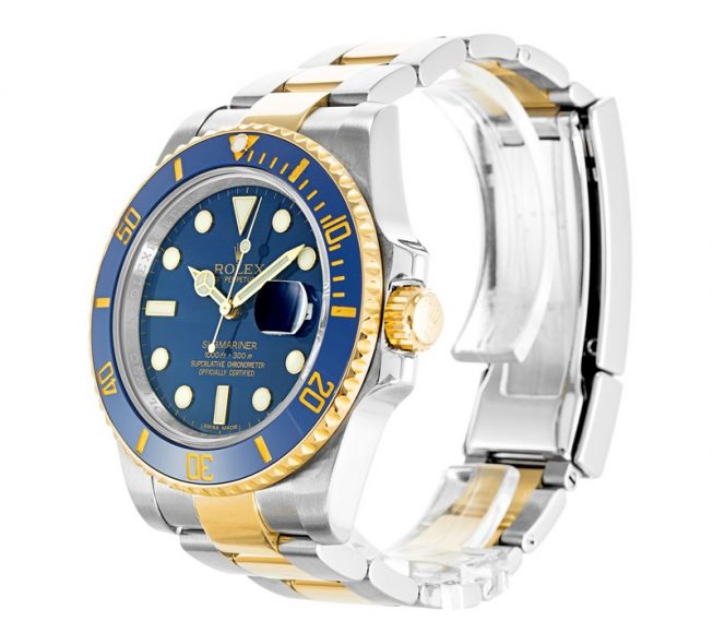 Replica Rolex Submariner Two Tone 116613LB - View 3
