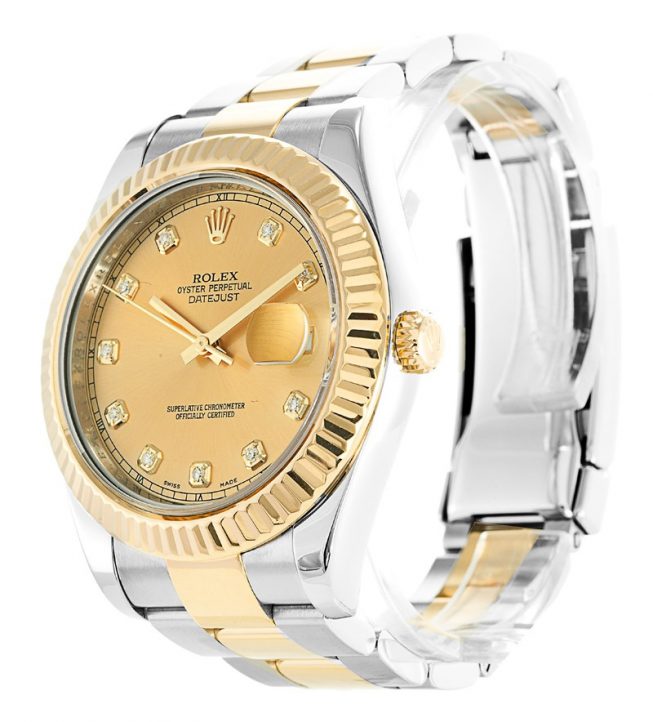 Replica Rolex Datejust II Diamond 116333 - View 2