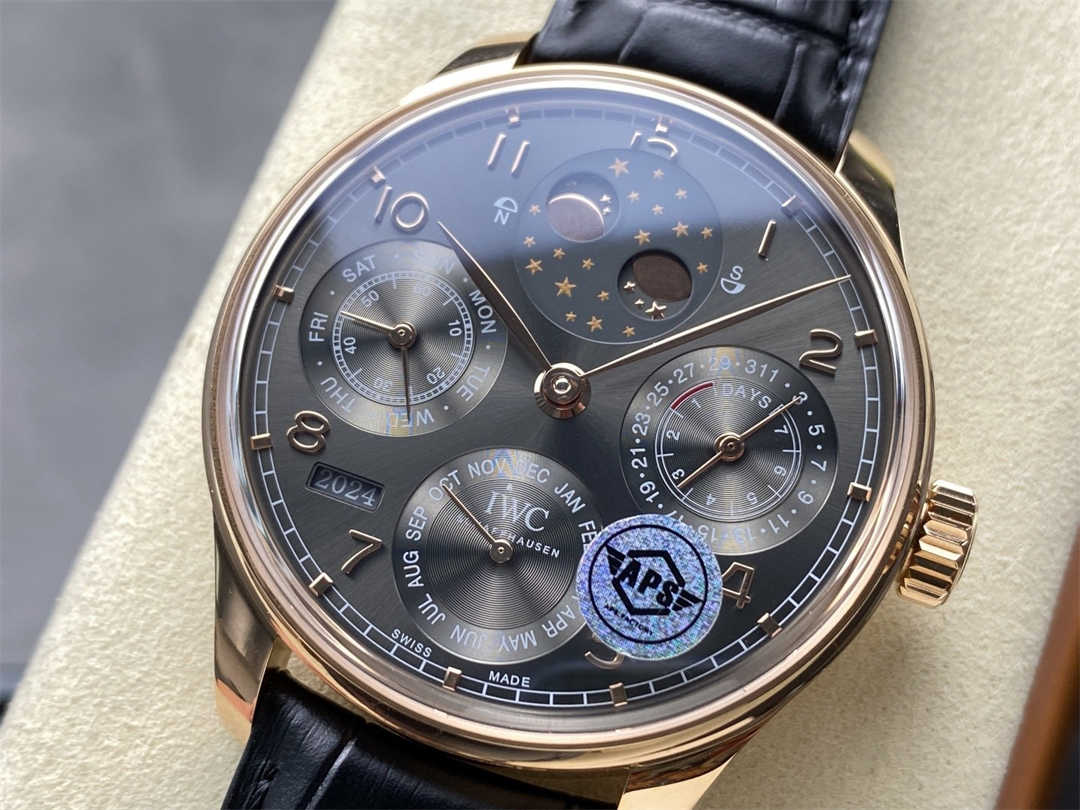 APS Factory IWC Portuguese IW503404 Replica – 44.2mm Red Gold Perpetual Calendar Watch - clean factory product image 2