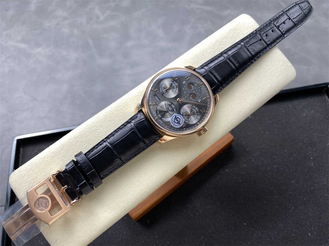 APS Factory IWC Portuguese IW503404 Replica – 44.2mm Red Gold Perpetual Calendar Watch - clean factory product image 3