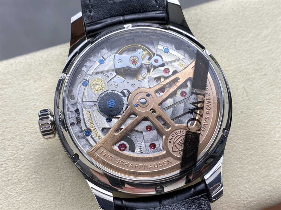 APS Factory IWC Portuguese Perpetual Calendar Replica – 44.2mm Luxury Automatic Watch in Premium 18K Finish - clean factory product image 8