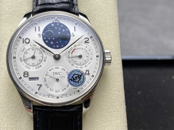 IWC Portuguese IW503406 Replica – Platinum Perpetual Calendar Watch by APS Factory - clean factory product image 12