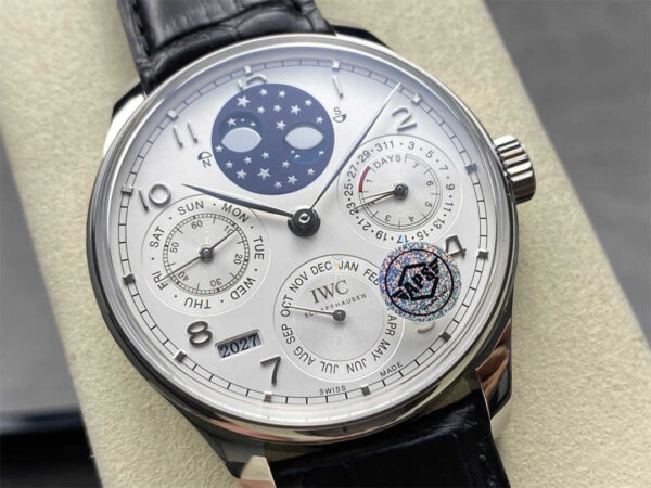 IWC Portuguese IW503406 Replica – Platinum Perpetual Calendar Watch by APS Factory - clean factory product image 13