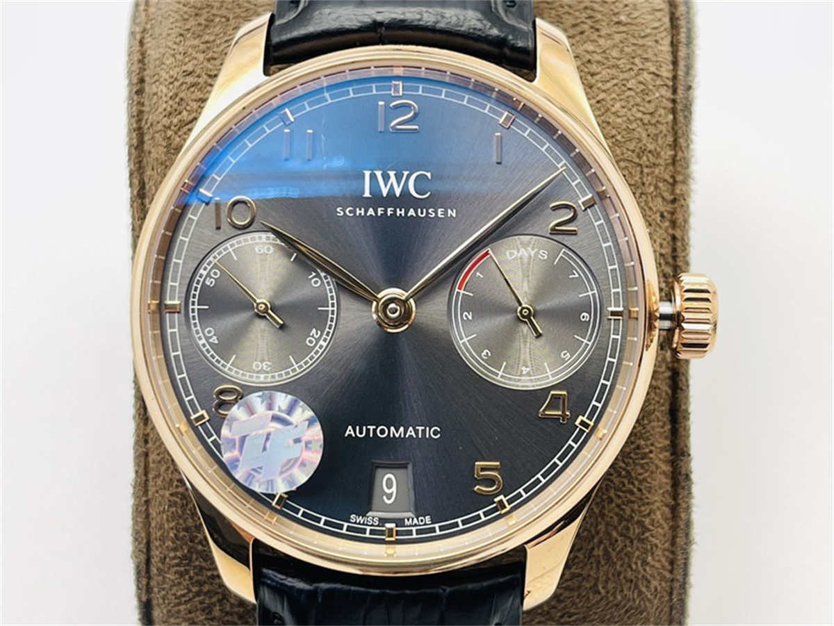 IWC IW500702 Replica – Portugieser 7-Day Automatic Rose Gold Watch | ZF Updated Edition - clean factory product image 4