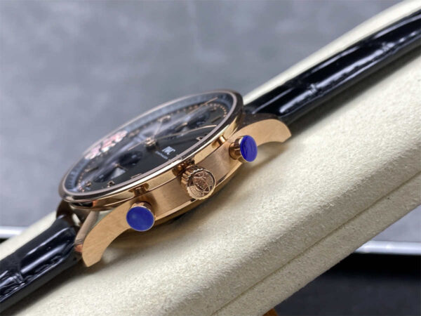 IWC Portugieser Rose Gold Replica – AZ Factory 40.9mm Portuguese Chronograph Luxury Watch - clean factory product image 16
