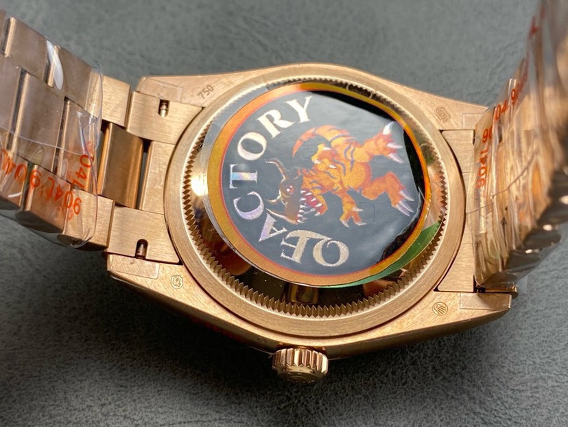 QF Factory Day Date 36 Rolex Replica – 36 mm Full-Weight Dress Watch - clean factory product image 6