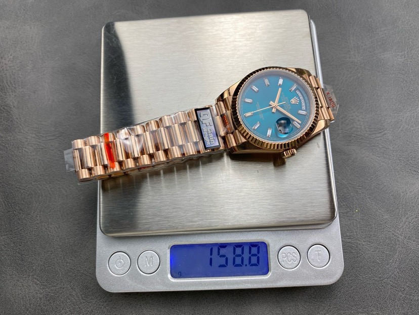 QF Factory Day Date 36 Rolex Replica – 36 mm Full-Weight Dress Watch - clean factory product image 8