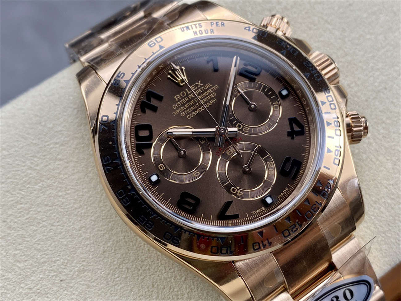 Rolex Daytona Everose Gold – Clean Factory 4130 Super Clone - clean factory product image 3