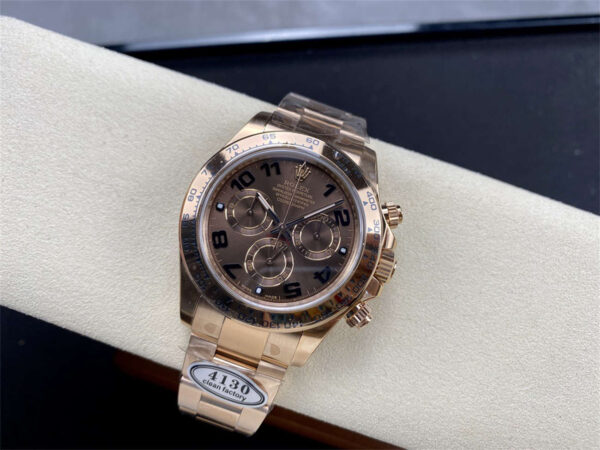Rolex Daytona Everose Gold – Clean Factory 4130 Super Clone - clean factory product image 17