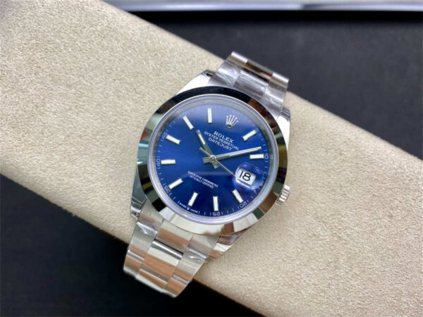 Rolex Datejust 41 Replica 126300 Blue Dial – VS Factory Review - clean factory product image 17