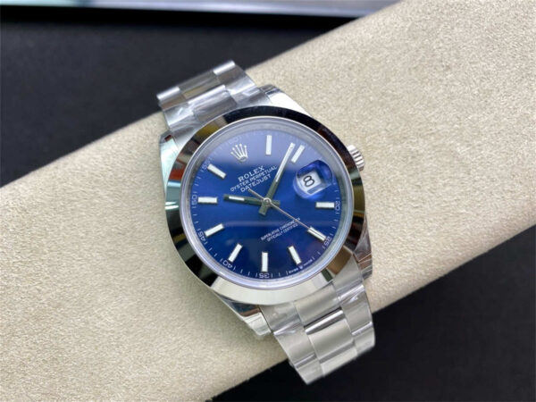 Rolex Datejust 41 Replica 126300 Blue Dial – VS Factory Review - clean factory product image 18