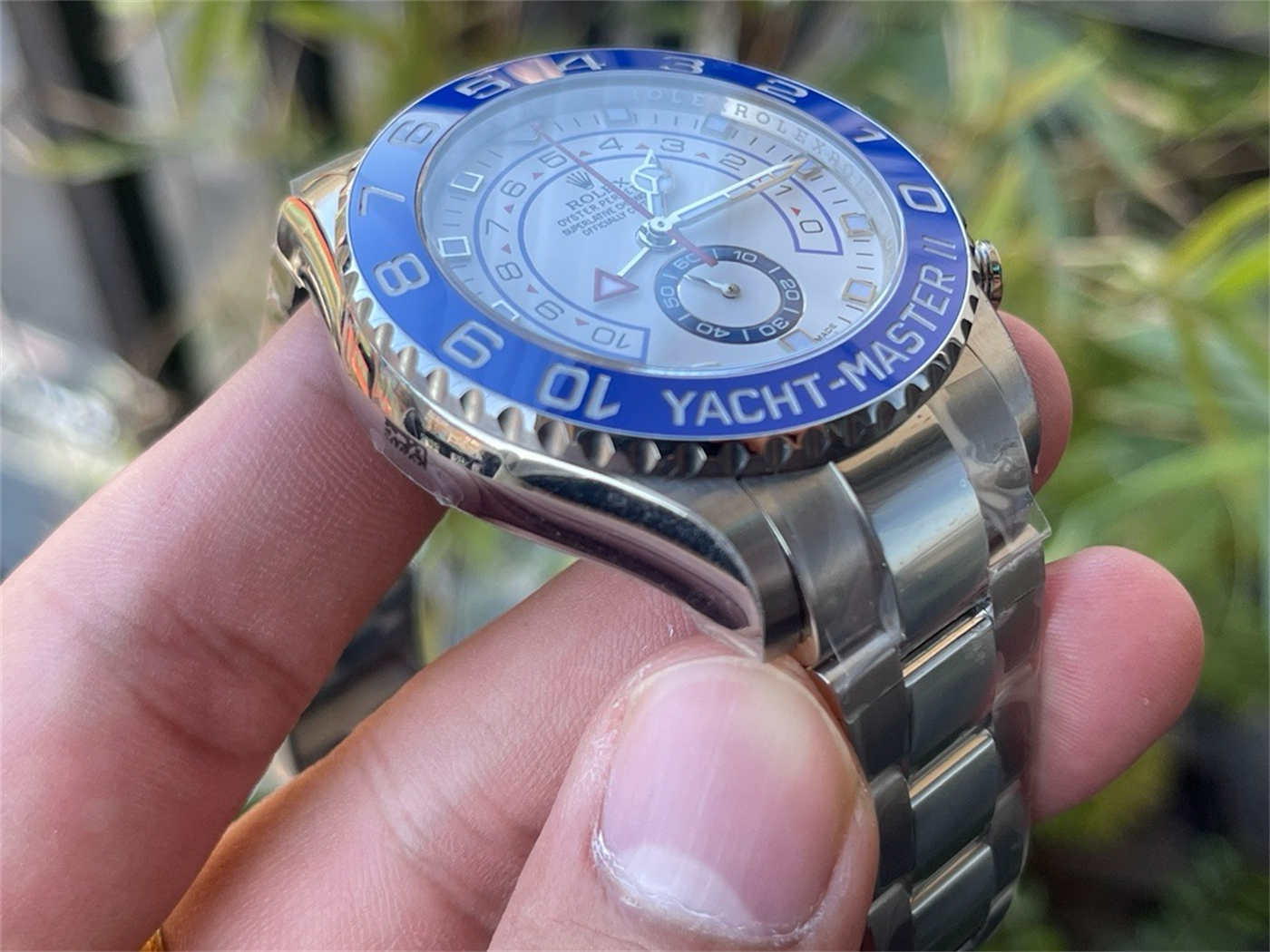 Rolex Yacht-Master II 116680 (Steel) – KF Factory Best Edition [Clone 4161 Movement] - clean factory product image 7