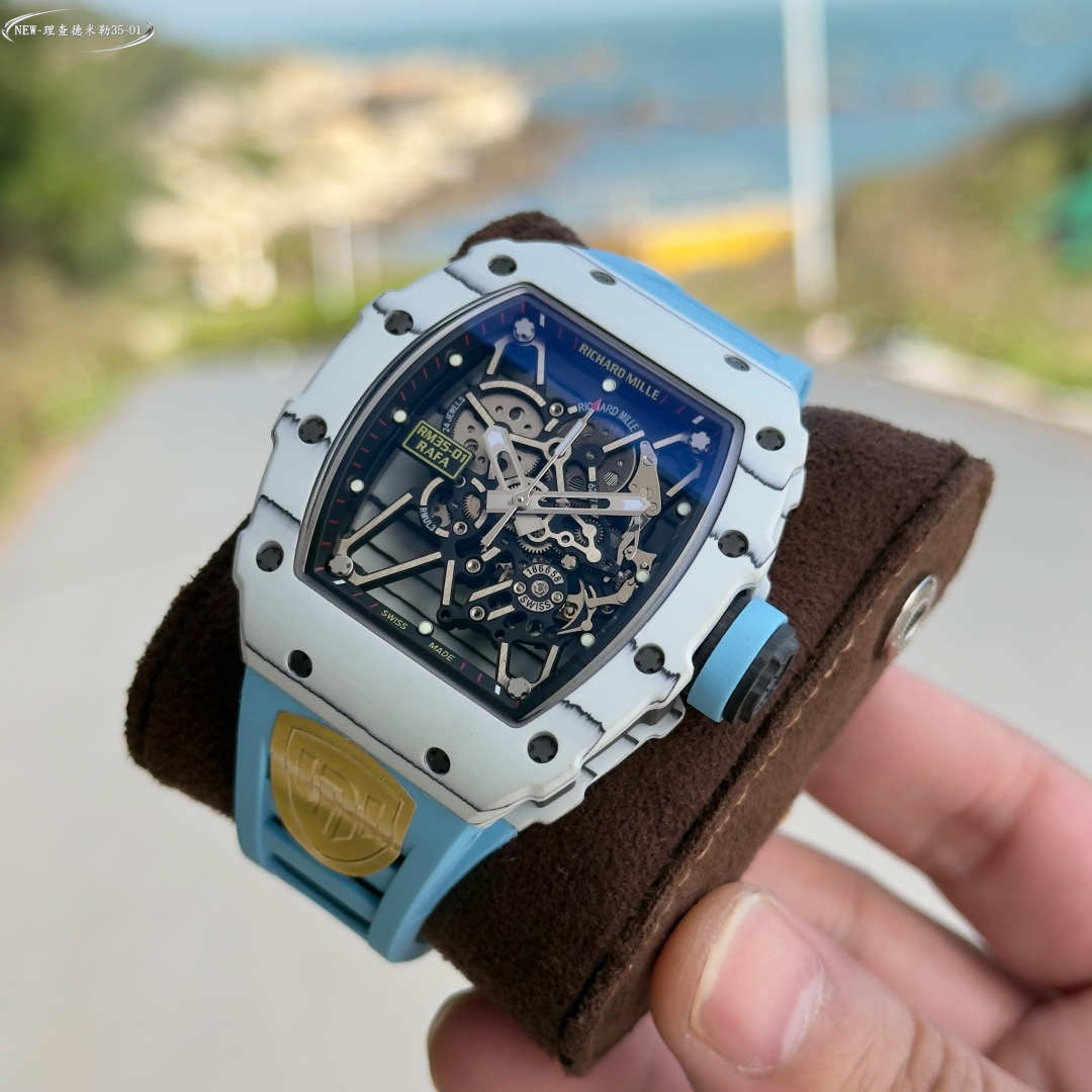 Richard Mille RM 35-01 Replica NTPT Carbon – Rafael Nadal Edition [New Factory] - clean factory product image 11