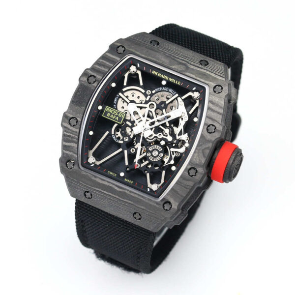 Richard Mille RM 35-01 Replica NTPT Carbon – Rafael Nadal Edition [New Factory] - clean factory product image 20